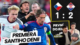 Znatelná změna pod Deniou: méně nákopů, víc fotbalu. Kdo proti Chorvatsku zaujal? | Liga naruby Znatelná změna pod Deniou: méně nákopů, víc fotbalu. Kdo proti Chorvatsku zaujal? | Liga naruby