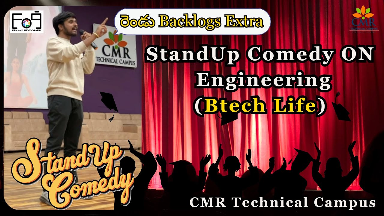 Standup Comedy On Engineering College Life By CMR College Student YouTube