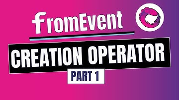 9. RXJS - The fromEvent operator | Introduction | Part 1 | (Hindi)