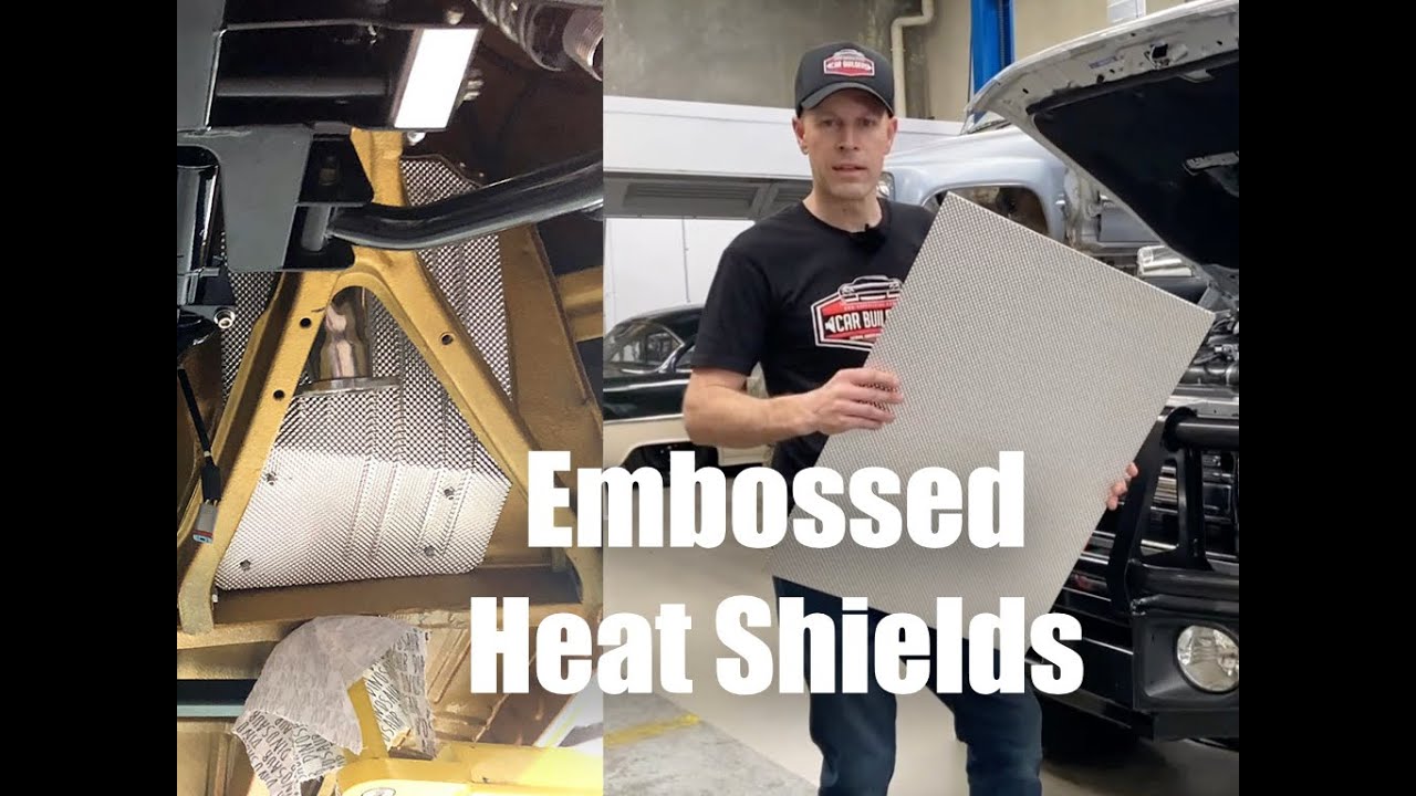 Car Builders Embossed Heat Shield Overview YouTube