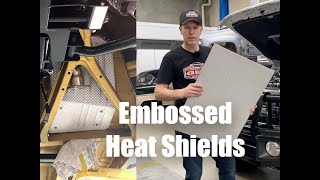 Car Builders Embossed Heat Shield Overview
