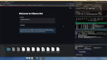 Client-Server Architecture LLM ChatBot via Ollama, FastAPI, LlamaIndex, Streamlit (Read Description)
