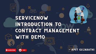 ServiceNow Introduction to Contract Management | Streamline Your Business Contracts screenshot 3