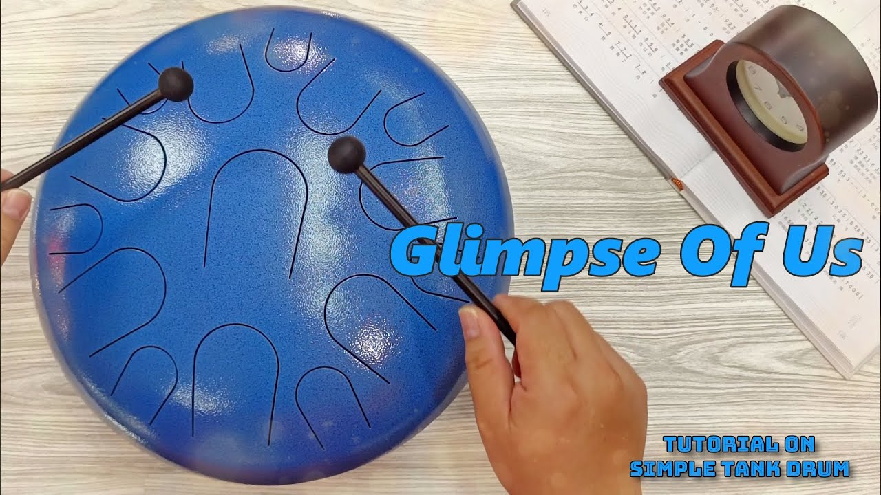 Glimpse Of Us (Joji) - Steel Tongue Drum / Tank Drum cover - YouTube