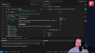 Using ReScript variants to greatly improve the ergonomics of Date.getDay(), zero cost Profile