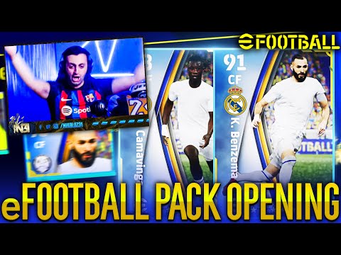 რეალის ფეხბურთელების ცვენა პაკებში🔥Pack Opening❗eFootball Season 2 #6