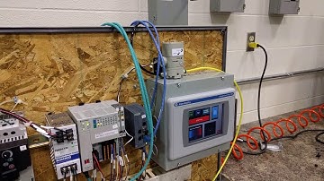Allen Bradley PLC Project with VFD, HMI, and Transducer