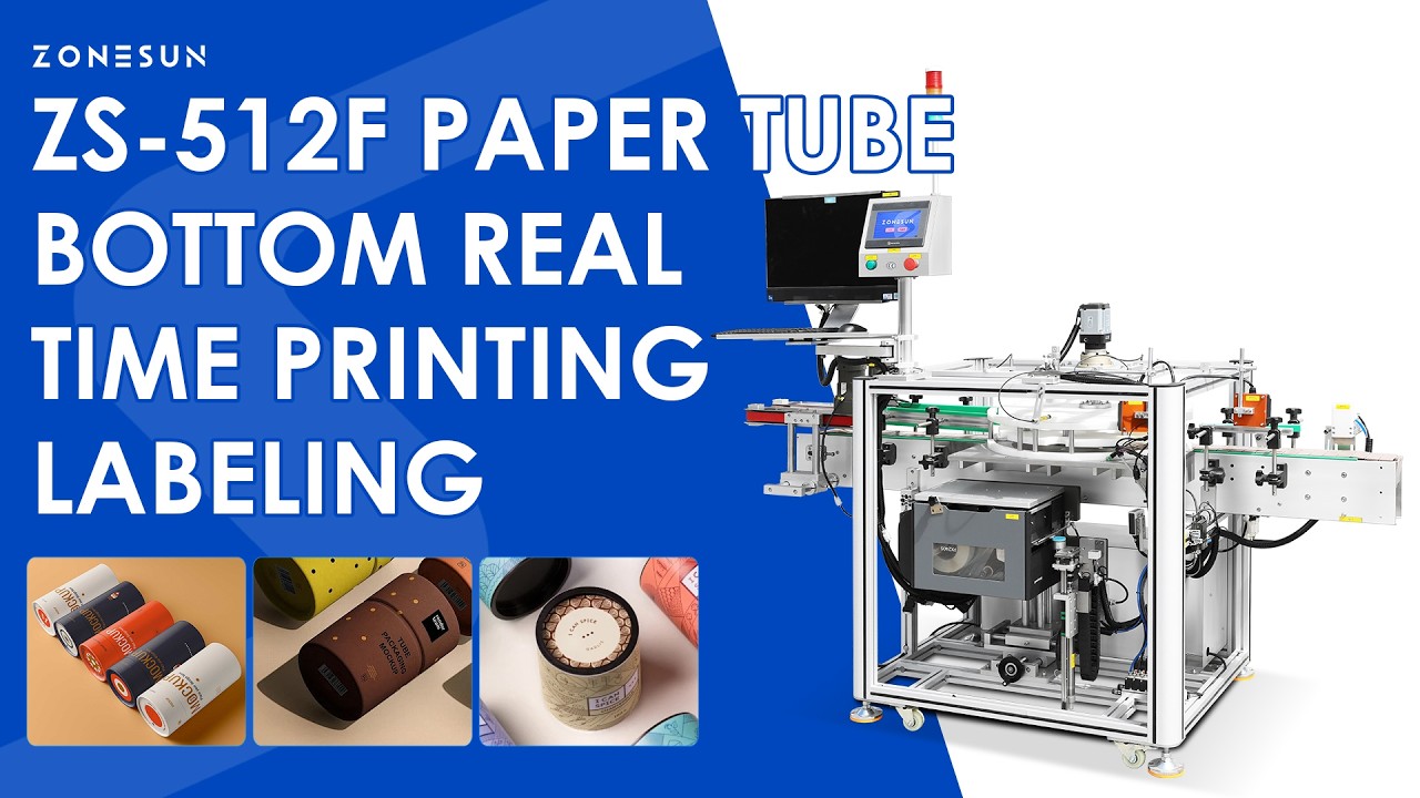 ZONESUN ZS-512F RFID Bottom Real-Time Printing Labeling and