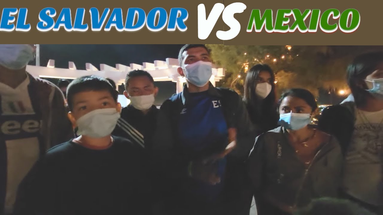 El Salvador vs Mexico cuales son las diferencias