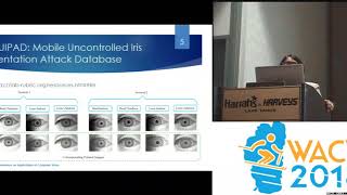 WACV18: Iris Presentation Attack via Textured Contact Lens In Unconstrained Environment