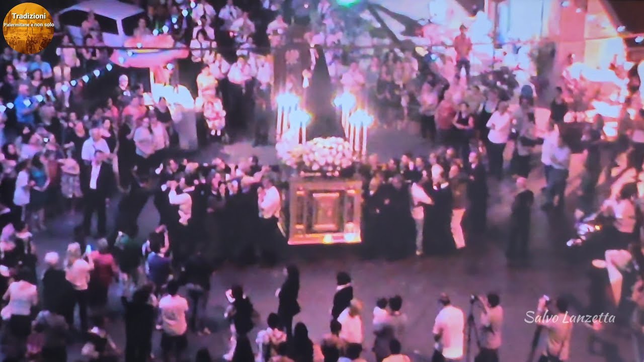 (PALERMO) RICORDI DEL 2014 DELLA PROCESSIONE DI MARIA SS. ADDOLORATA AL MOLO (21/00/2014)