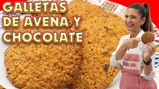 La Mejor Y Más Deliciosa Receta De Galletas De Avena Y Chocolate