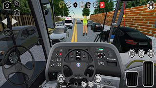 Realistic Marcopolo 1200 New G7 Scania Bus Mod Drive | Proton Bus Simulator Urbano Gameplay  screenshot 3