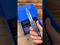 He rejected this flawless blue knife collection! 😱 #mysteryknives #unboxing #blueknives