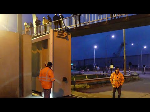 Delfzijl sluit dijkdoorgangen i.v.b.m. verwachte hoogwater.