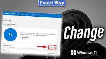 How To Change Your Username/Computer Name In Windows 11 - New update