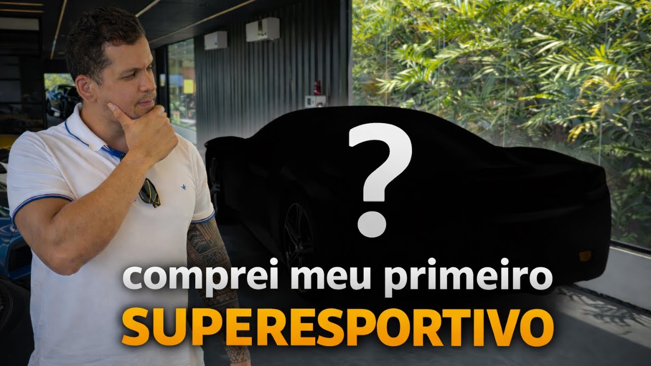 COMPREI MEU PRIMEIRO CARRO ESPORTIVO! FERRARI, LAMBORGHINI OU PORSCHE?