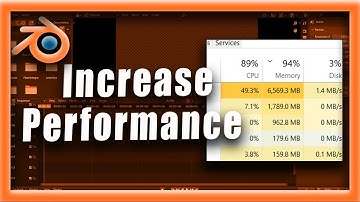 Blender Tutorial: How To Increase Performance In The Viewport Blender
