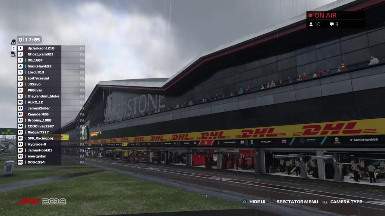 Speed Force racing : GP4 : Round 10: Silverstone GP F1 2019 - YouTube