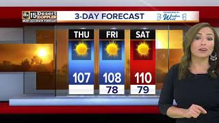 FORECAST: Temperatures on rise in Valley
