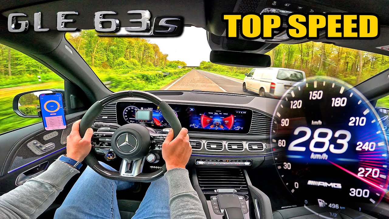Mercedes-AMG GLE 63 S is BETTER than X5M and RSQ8 on the AUTOBAHN!?