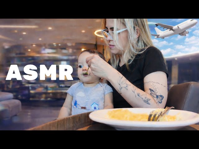 ASMR VLOG: Trip to Madrid ✈️ How was a 10-hour flight with a baby 👶