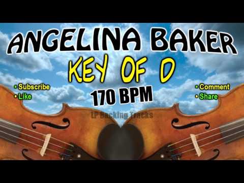 bluegrass-fiddle-tune-angelina-baker-170-bpm---practice-fiddle,-mandolin,-guitar,-banjo,-bass,-etc