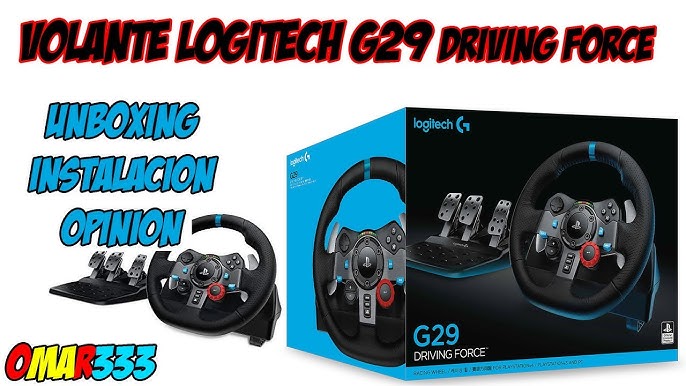 Kit Volante Logitech G29 Driving Force PS3/PS4/PC - 941-000111+