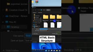 HTML Basic Structure Lesson 1