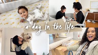 DAY IN THE LIFE VLOG! ikea shopping trip, planning a BIG surprise for my husband, working from home!