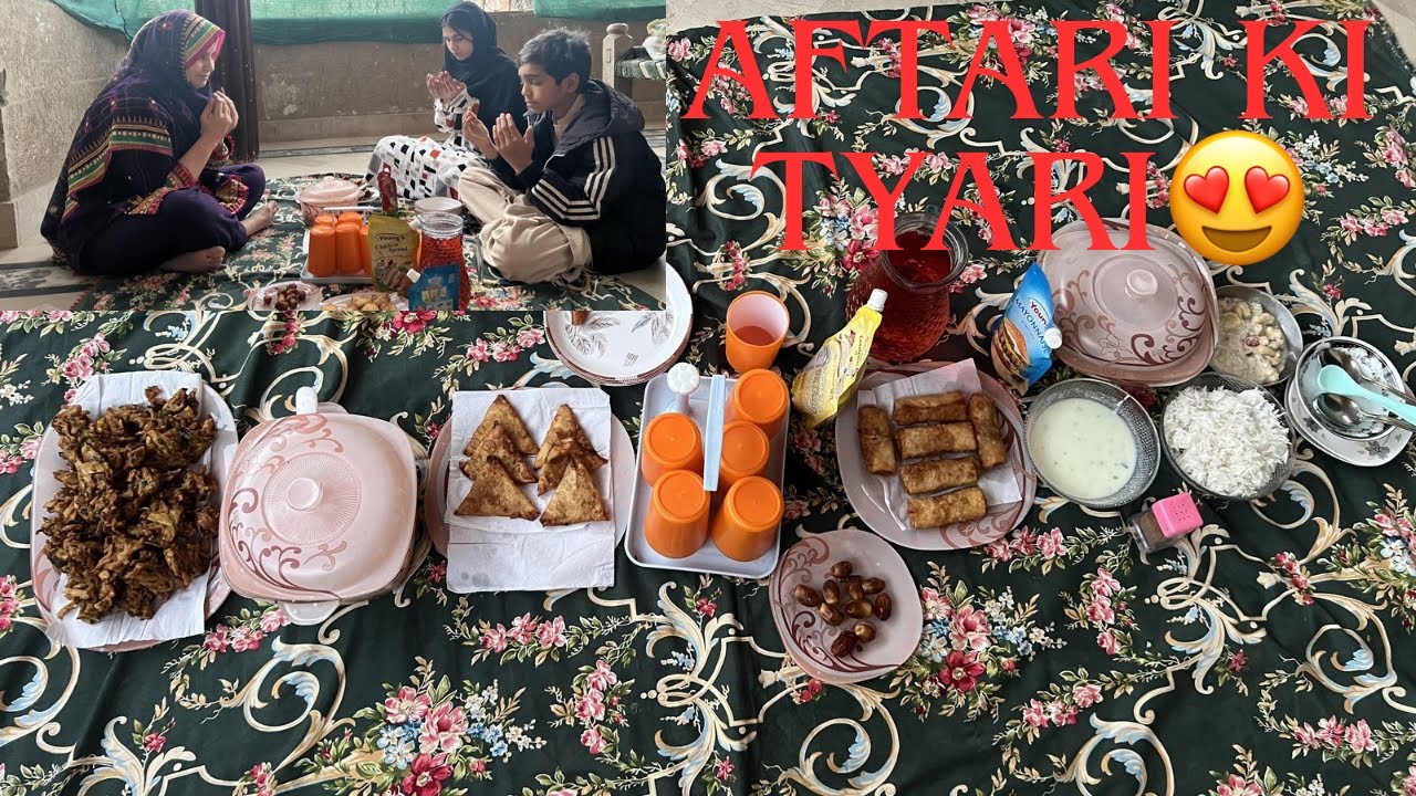 Aaj Ki Aftari Ki Zabardast Tyari | Ghar Mein Full Busy Day 🌙