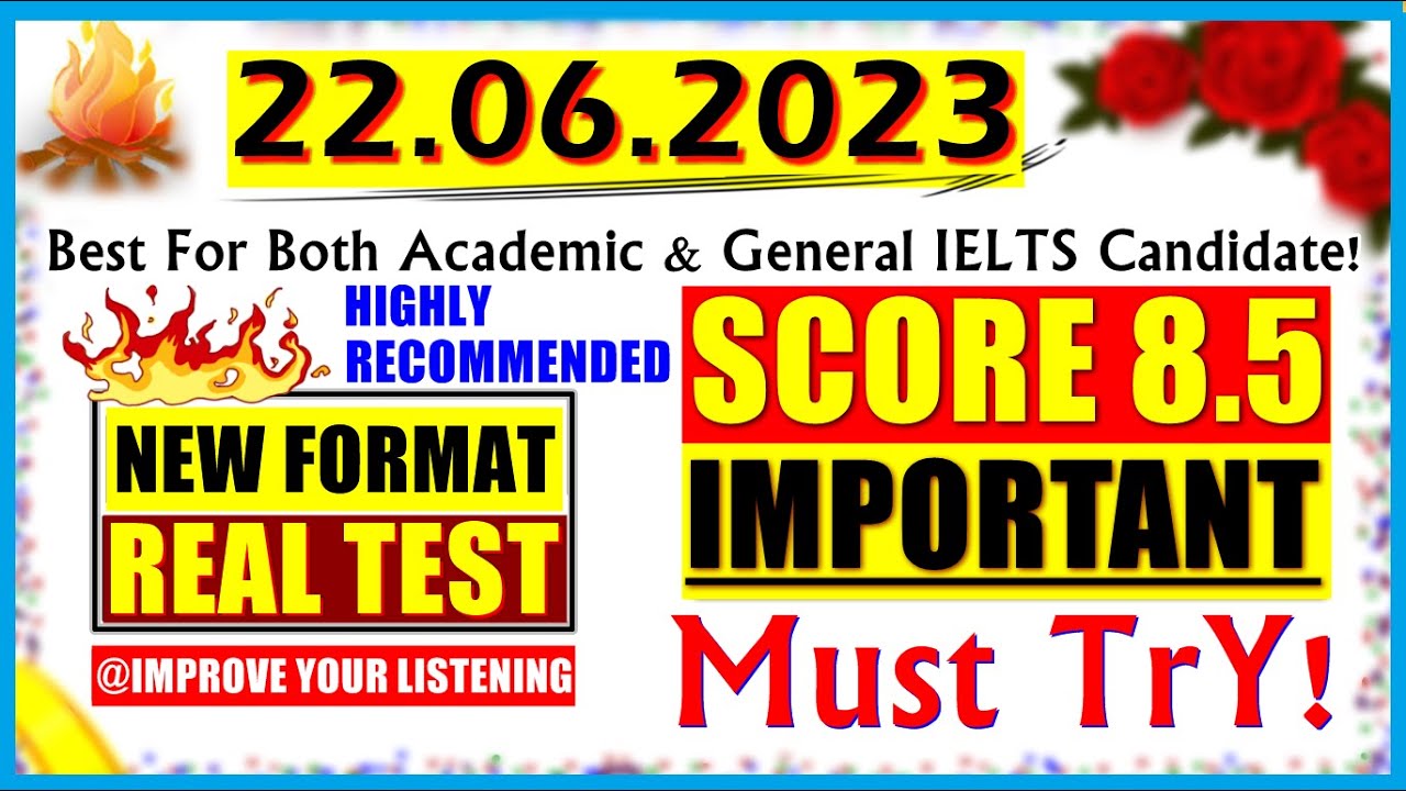 ⁣IELTS LISTENING PRACTICE TEST 2023 WITH ANSWERS | 22.06.2023