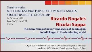 The many forms of poverty: Analyses of deprivation interlinkages in the developing world