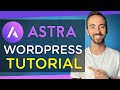 How to Make a Website with Astra | 2020  (Astra Theme Tutorial + Elementor)