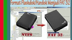 Cara Format Flashdisk atau Hardisk Menjadi FAT 32 Menggunakan Gui Format (HD Quality) MP4. - Durasi: 7.06. 
