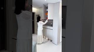Tủ giày kịch trần full công năng cho căn hộ của bạn #tugiay #tugiaykichtran #thicongnoithat