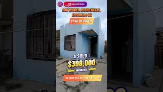 Casa en Venta, San Miguel Residencial,🏡 Escobedo, #nuevoleon #infonavit #shorts #monterrey