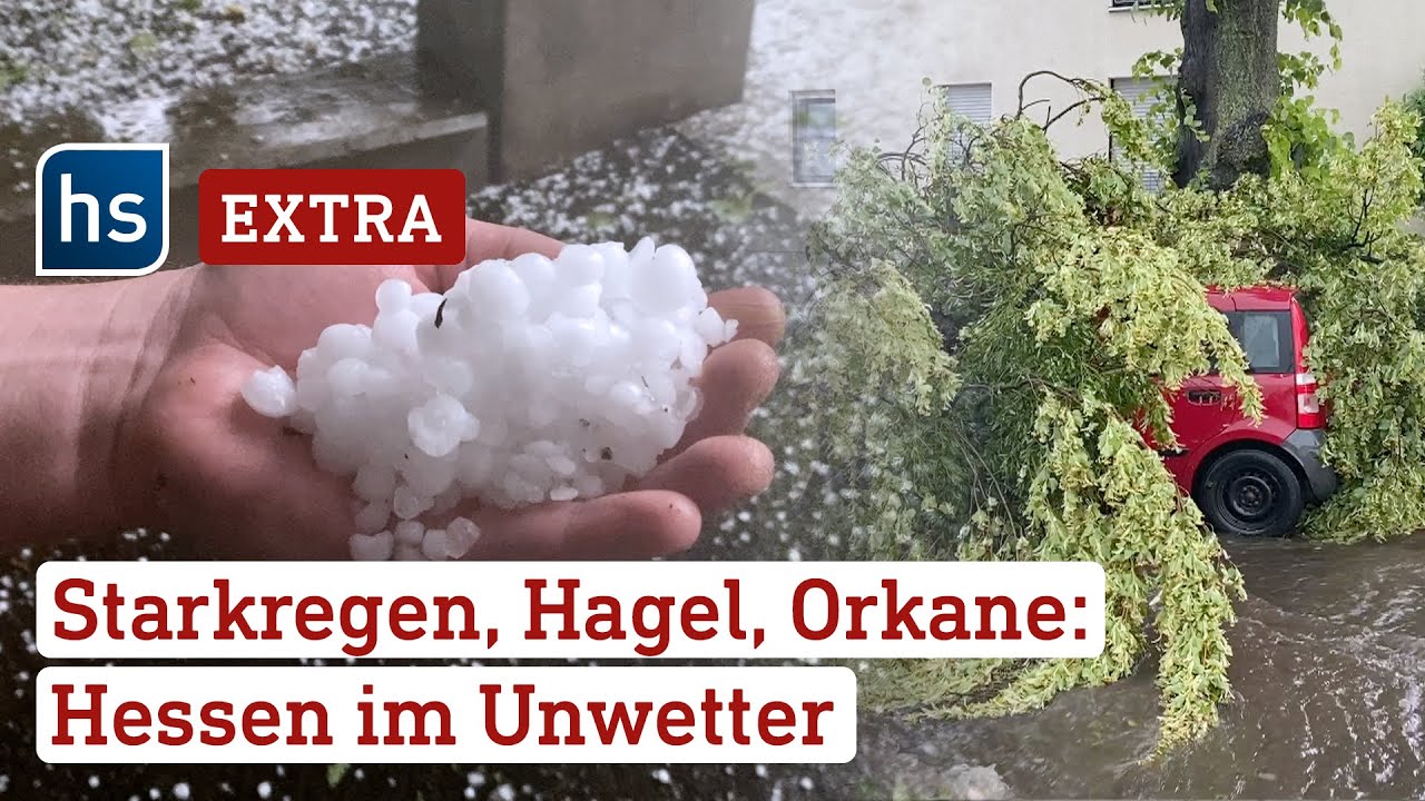 Unwetter-Chaos über Hessen | hessenschau extra
