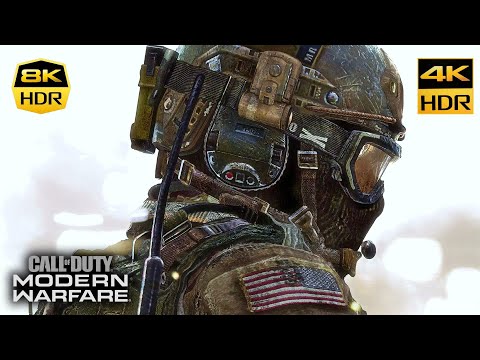 Call Of Duty: Modern Warfare [8K 4K UHD HDR 60fps] Ultra Realistic Graphics RTX 3090 Gameplay