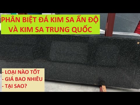 Video: Đá hoa cương đen được làm bằng gì?