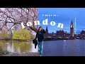London vlog  3 days exploring the city 
