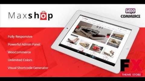 Preview Maxshop - Responsive WooCommerce Theme