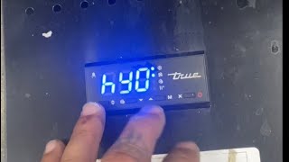 3 door True Freezer frozen