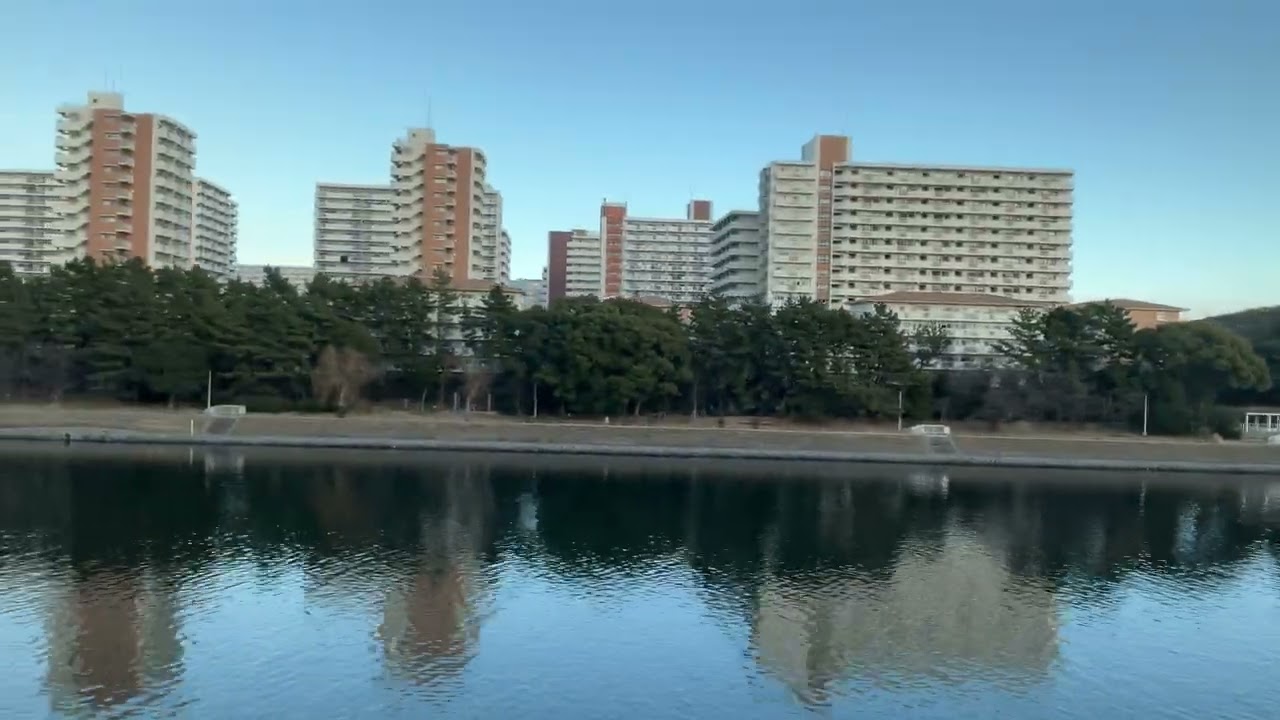 東京モノレール快速【羽田空港第2ターミナル〜浜松町】車窓ノーカット2026.2.1夕方