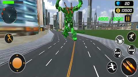 Army Bus Robot Transform Wars Air Jet Robot Rescue Mission Android Gameplay