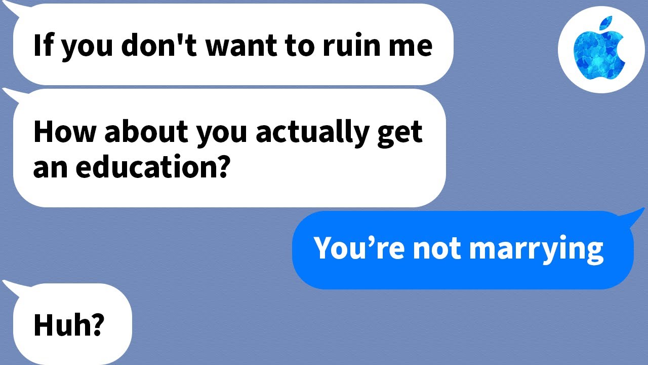 【Apple】My older sister thinks she can get away with treating me like garbage in front of her fiance