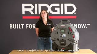Frezarka RIDGID KM-1004 FlexShaft® | Kompletny opis i instrukcja obsługi