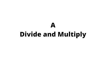 A. Divide and Multiply codeforces solution