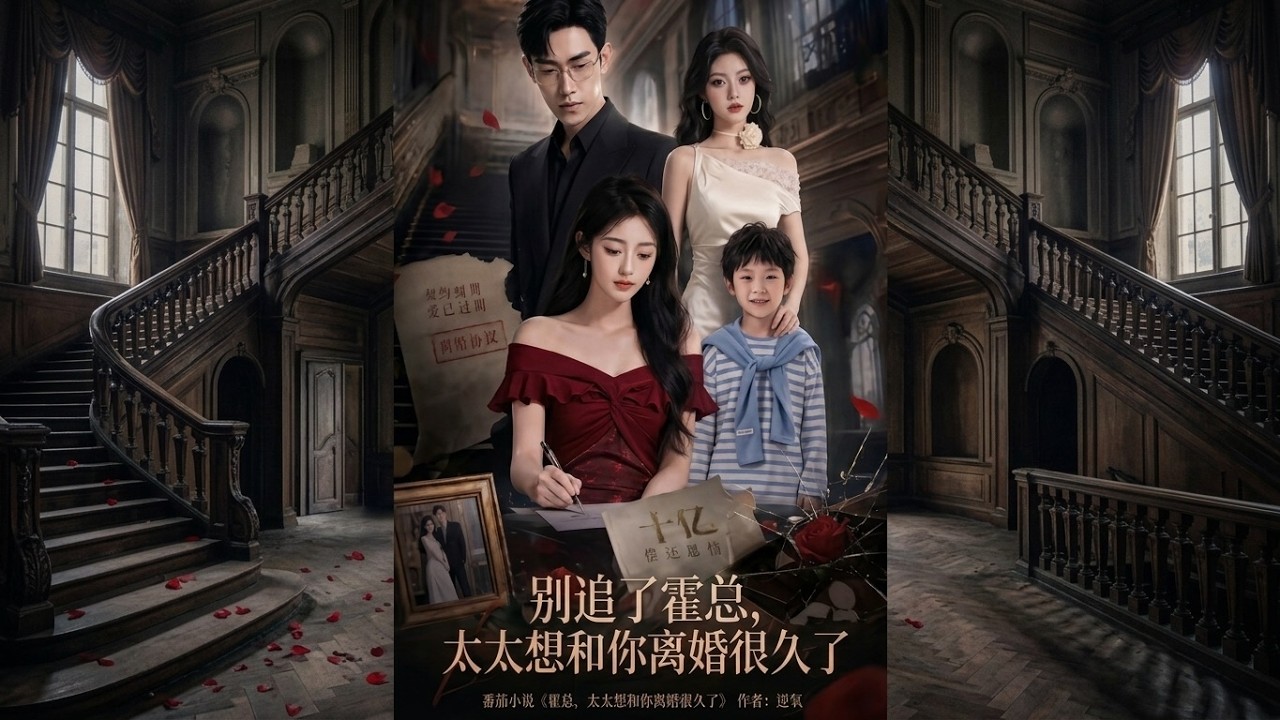 【完整版】AI短剧《别追了霍总，太太想和你离婚很久了》云初爱了霍宴州二十年，结婚三年后丈夫却去照顾归国的白月光母子。她心死变卖传家宝筹十亿还债，坚决离婚！#短剧 #完结 #蔓蔓書屋 #大结局