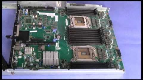 IBM iData Plex Install System Board Tray